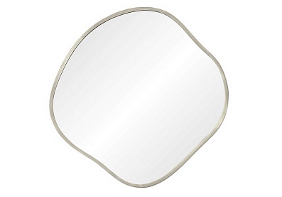 Зеркало Organic M Silver в тонкой раме Smal В ванную В спальню В прихожую В гостиную, гарантия 